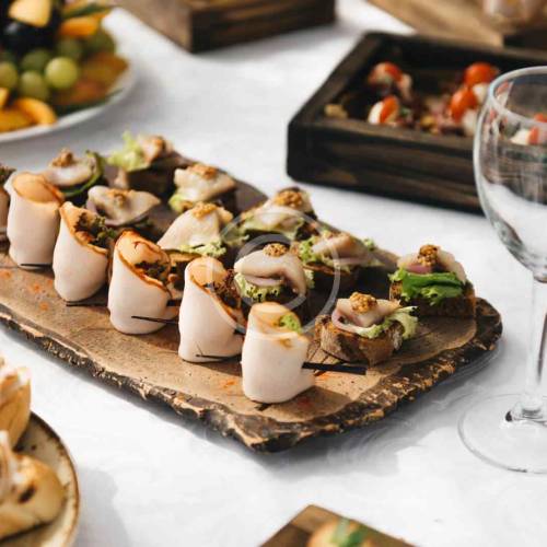 Modern catering menu for every wedding style